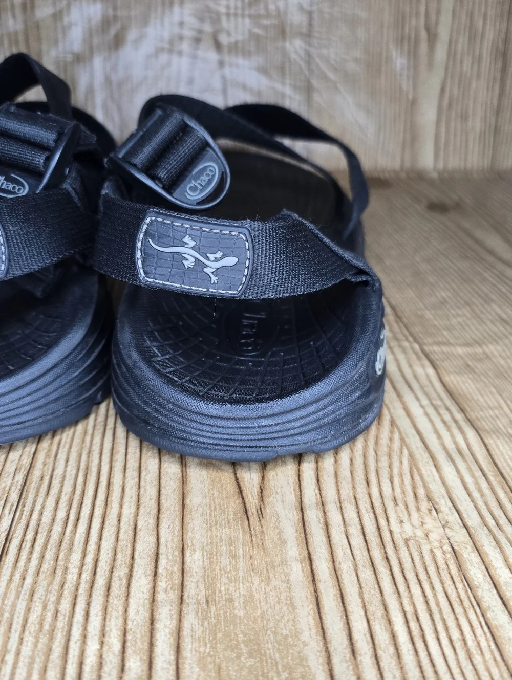 Men's Chaco Black Strappy Outdoor Waterproof  Sandals Size 14‎